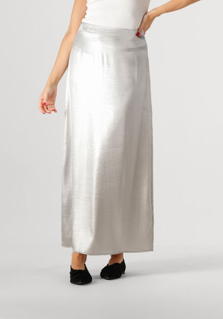 Silberne EDITED Maxirock SILVA SKIRT - large