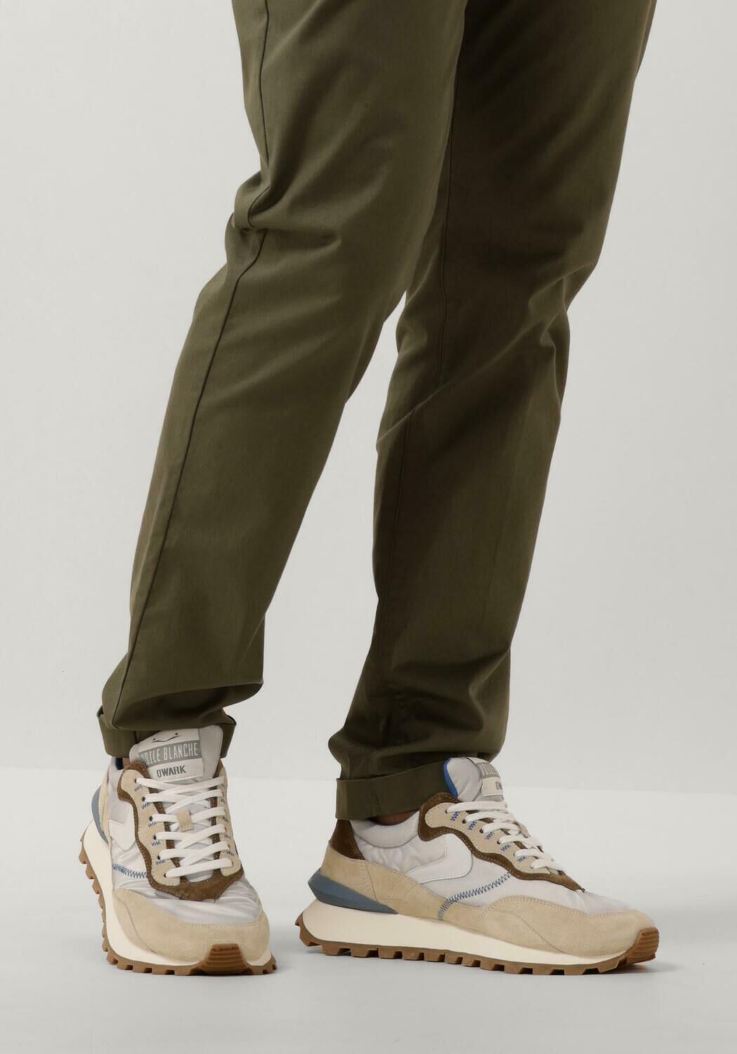 Graue VOILE BLANCHE Sneaker Low QWARK HYPE MAN - large