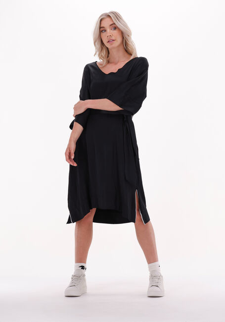 Schwarze 10DAYS Minikleid KIMONO TUNIC - large