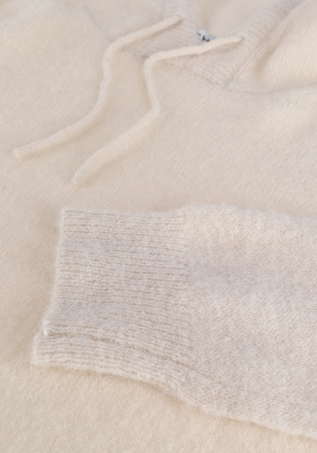 Nicht-gerade weiss MSCH COPENHAGEN Sweatshirt KEIA ALPACA HOOD PULLOVER - large