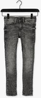 Graue INDIAN BLUE JEANS Straight leg jeans GREY MAX STRAIGHT FIT - medium