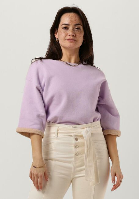 Lilane SUMMUM Pullover SWEATER 3/4 SLEEVE DOUBLE FACE SUMMER COTTON KNIT - large