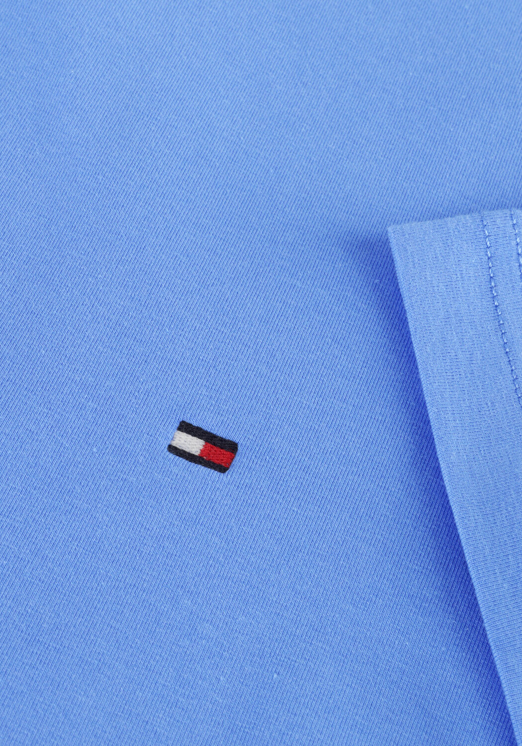 Blaue TOMMY HILFIGER T-shirt STRETCH SLIM FIT TEE - large