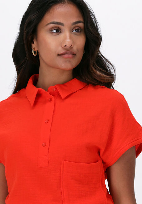 Orangene ANOTHER LABEL Blusen VIOLET TOP - large