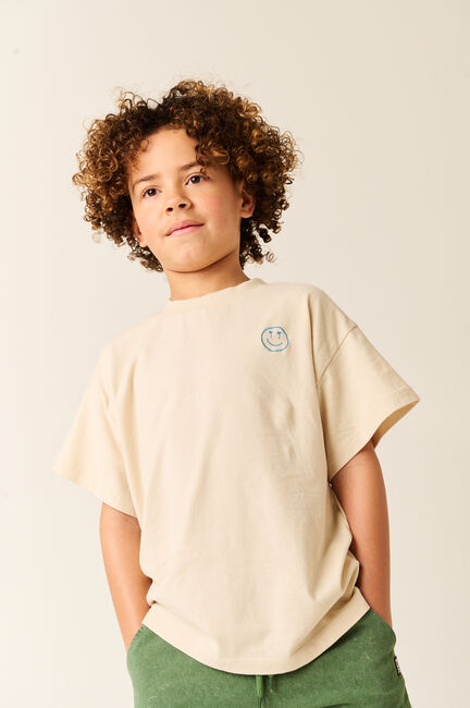 Beige TUMBLE 'N DRY T-shirt PARADISE ISLANDS - large