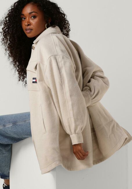 Beige TOMMY JEANS Jack OUTERWEAR JACKET - large
