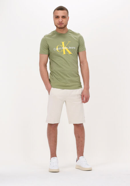 Nicht-gerade weiss CALVIN KLEIN Kurze Hose MONOGRAM LOGO HWK SHORT - large