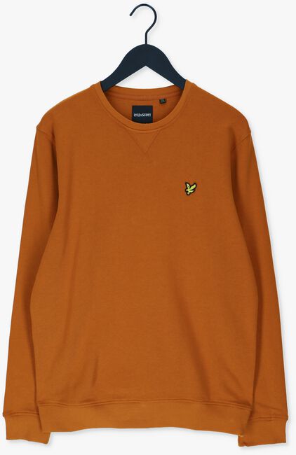 Orangene LYLE & SCOTT Pullover CREW NECK SWEATSHIRT - large