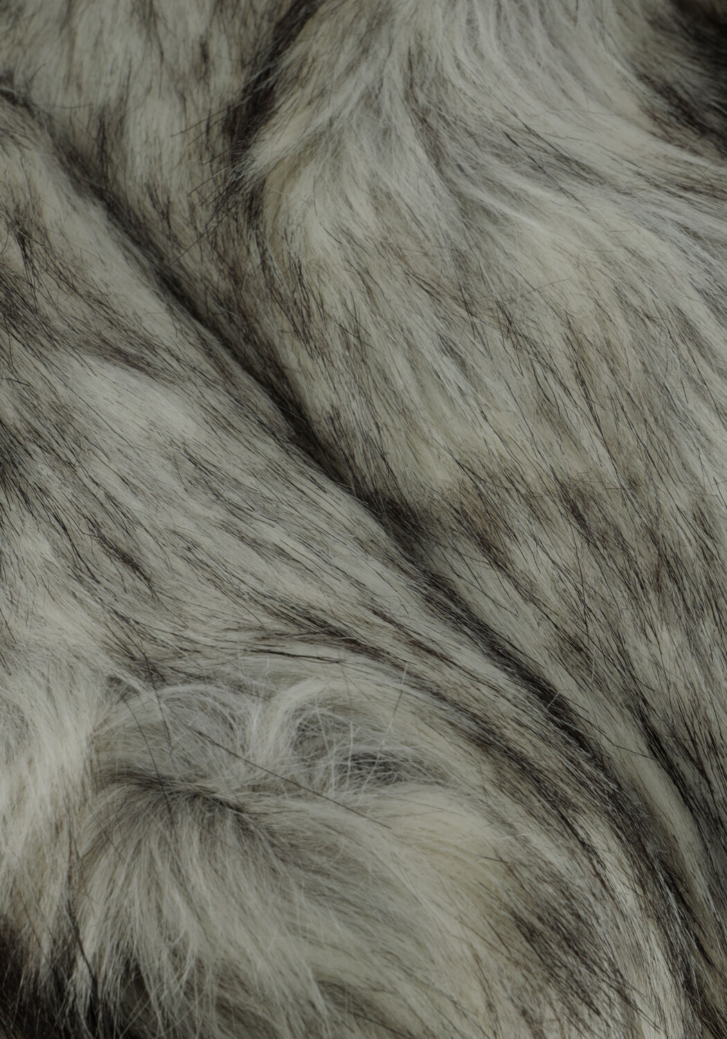 Graue MOLO Fake-Fur-Jack HYACINTH - large