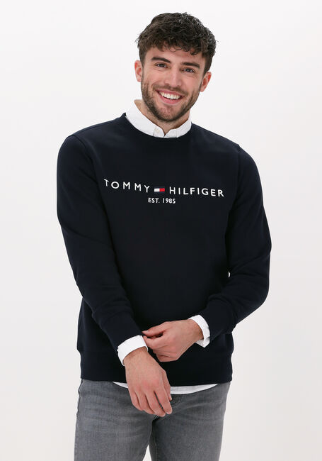Dunkelblau TOMMY HILFIGER Sweatshirt TOMMY LOGO SWEATSHIRT - large