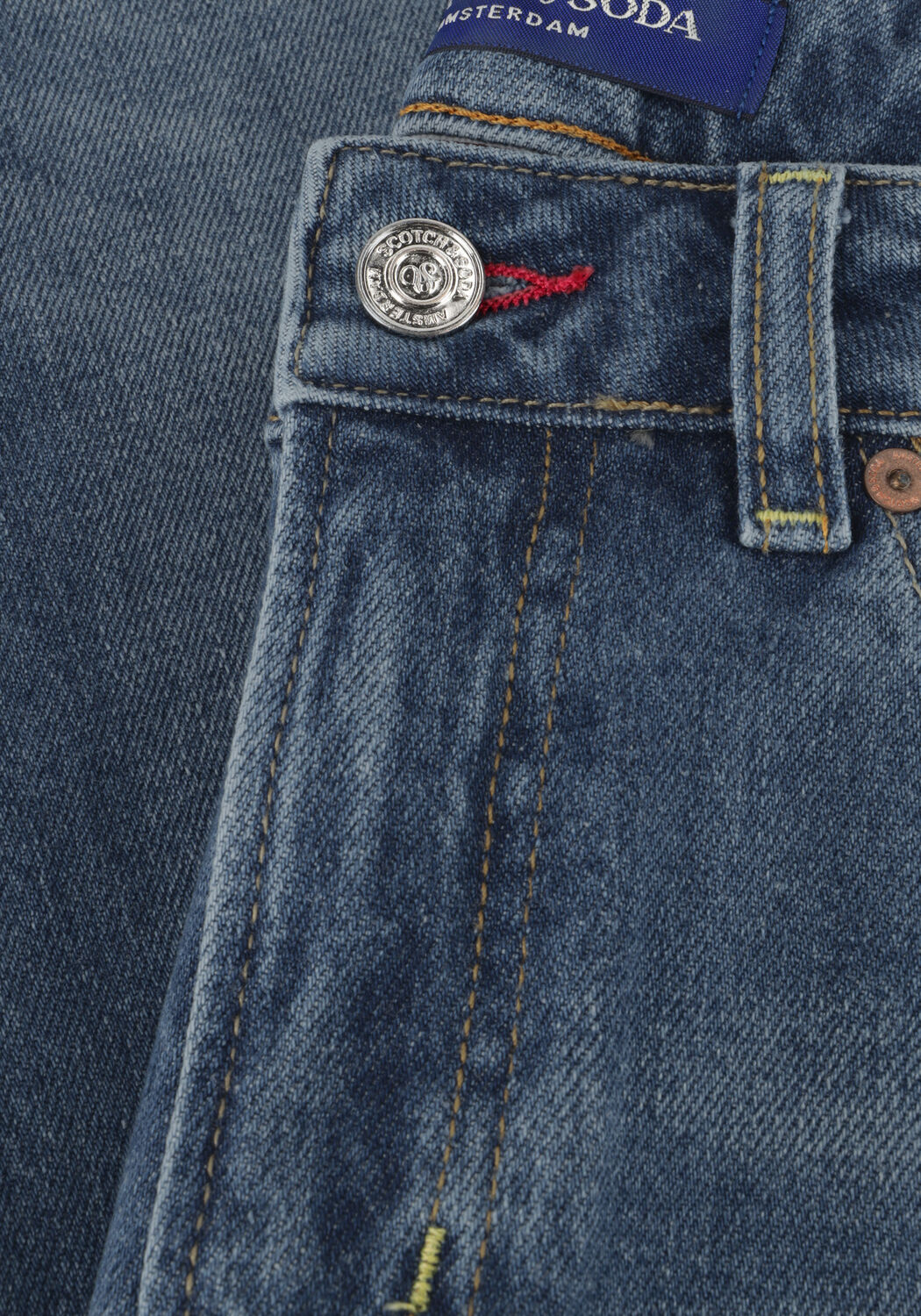 Blaue SCOTCH & SODA Slim fit jeans SEASONAL ESSENTIALS HIGH FIVE SLIM JEANS - large