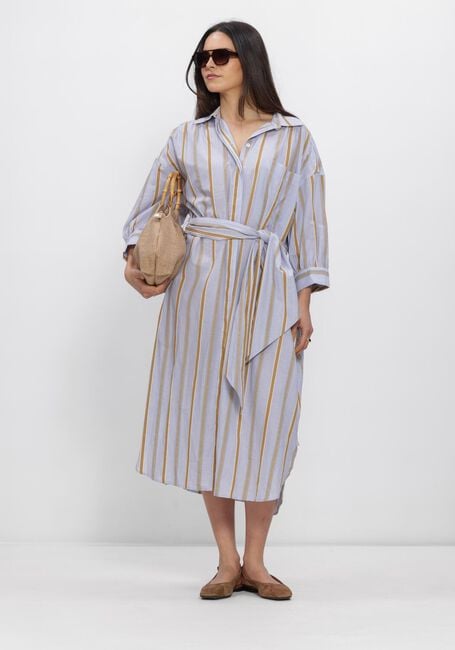 Blaue BEAUMONT Midikleid INDIA DRESS - large