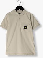 Hellgrau LYLE & SCOTT Polo-Shirt JERSEY POCKET POLO - medium