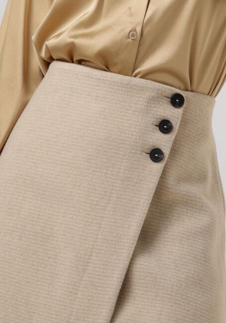 Beige RUBY TUESDAY Minirock MARJI SHORT WOOLEN SKIRT - large