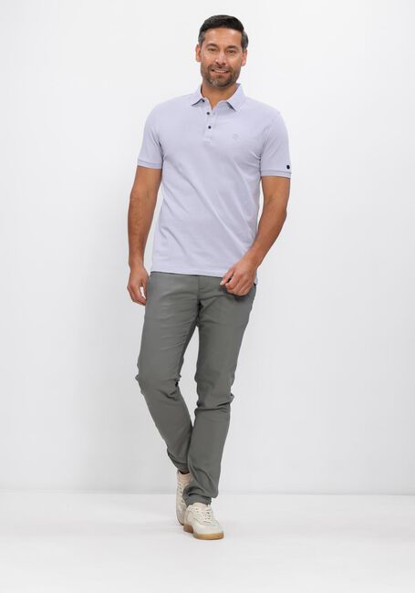 Lila CAST IRON Polo-Shirt SLIM FIT FINE PIQUE ESSENTIAL - large