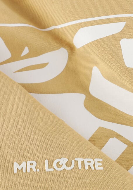Camelfarbene MR. LOUTRE T-shirt SAMUEL + - large