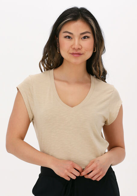 Sand CC HEART T-shirt BASIC V-NECK TSHIRT - large
