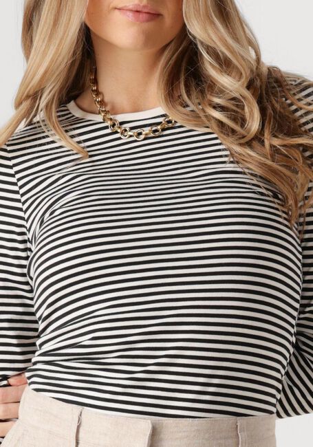 Graue MSCH COPENHAGEN Tops & T-shirts MSCHGEMMA HADREA O TOP STP - large