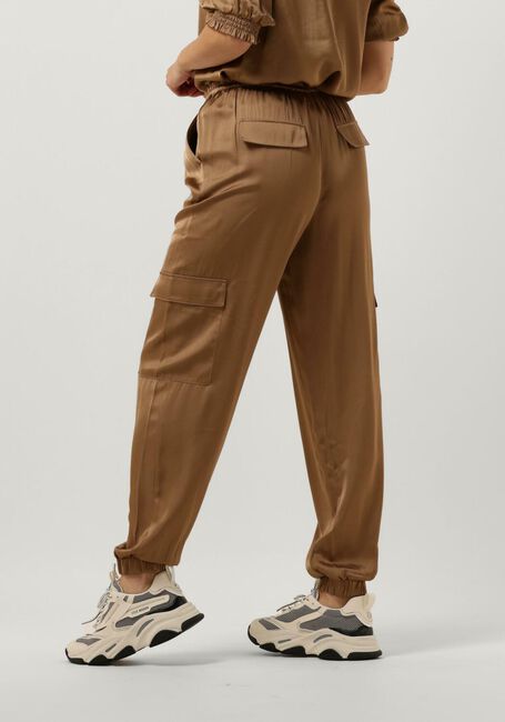 Camelfarbene MINUS Cargohosen SELVA MID WAISTED CARGO PANT - large