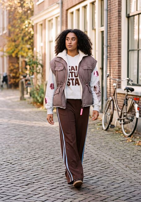 Hellgrau POM AMSTERDAM Sweatshirt SASCHA TAKE THE STAGE - large