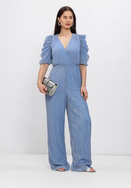 Hellblau FREEBIRD Jumpsuit F-JER-PLISSE-LUREX-26-1 - large