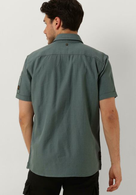 Grüne PME LEGEND Casual-Oberhemd SHORT SLEEVE SHIRT CTN SLUB - large