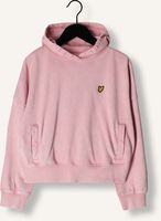 Hell-Pink LYLE & SCOTT Sweatshirt ACID WASH LB OTH HOODIE Hell-Pink LYLE & SCOTT Sweatshirt ACID WASH LB OTH HOODIE - medium