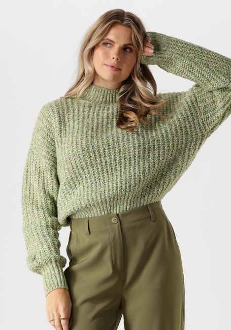 Grüne ANOTHER LABEL Pullover DYLAN KNITTED PULL - large