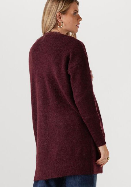 Bordeaux SELECTED FEMME Strickjacke SLFLULU NEW LS KNIT LONG CARDIGAN - large