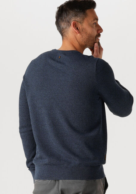 Blaue PME LEGEND Pullover R-NECK COTTON MODAL - large