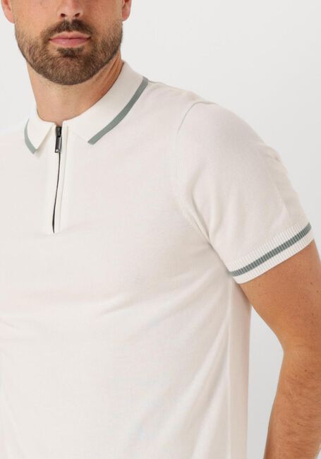 Weiße SAINT STEVE Polo-Shirt SIEM - large