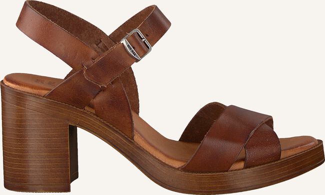 Cognacfarbene RED-RAG Flache Sandalen 79174 Cognacfarbene RED-RAG Flache Sandalen 79174 - large