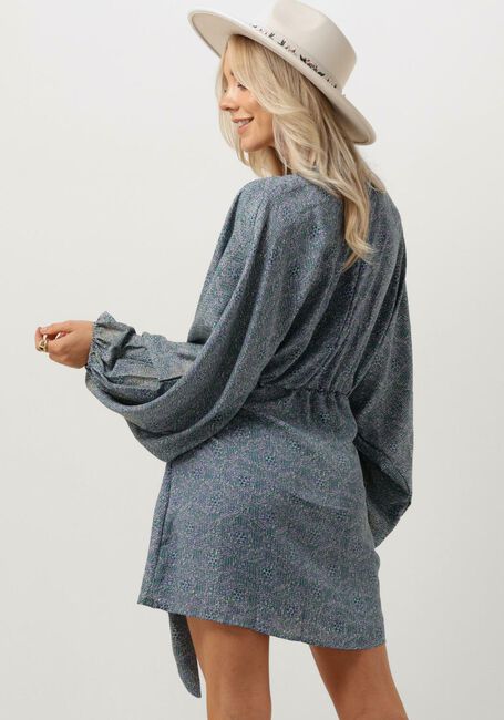 Hellblau SISSEL EDELBO Minikleid KATHLEEN SHORT WRAP DRESS - large