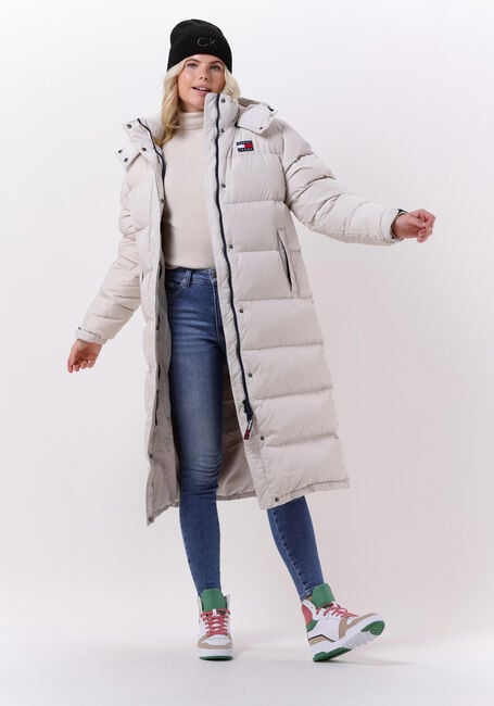 Beige TOMMY JEANS Wattierte Jack OUTERWEAR - large