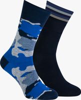 Blaue MARCMARCS Socken BENJAMIN - medium