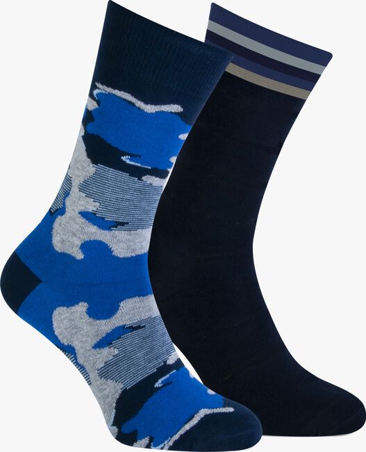 Blaue MARCMARCS Socken BENJAMIN - large