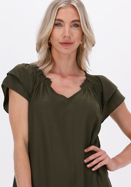 Dunkelgrün CO'COUTURE Minikleid SUNRISE CROP DRESS - large