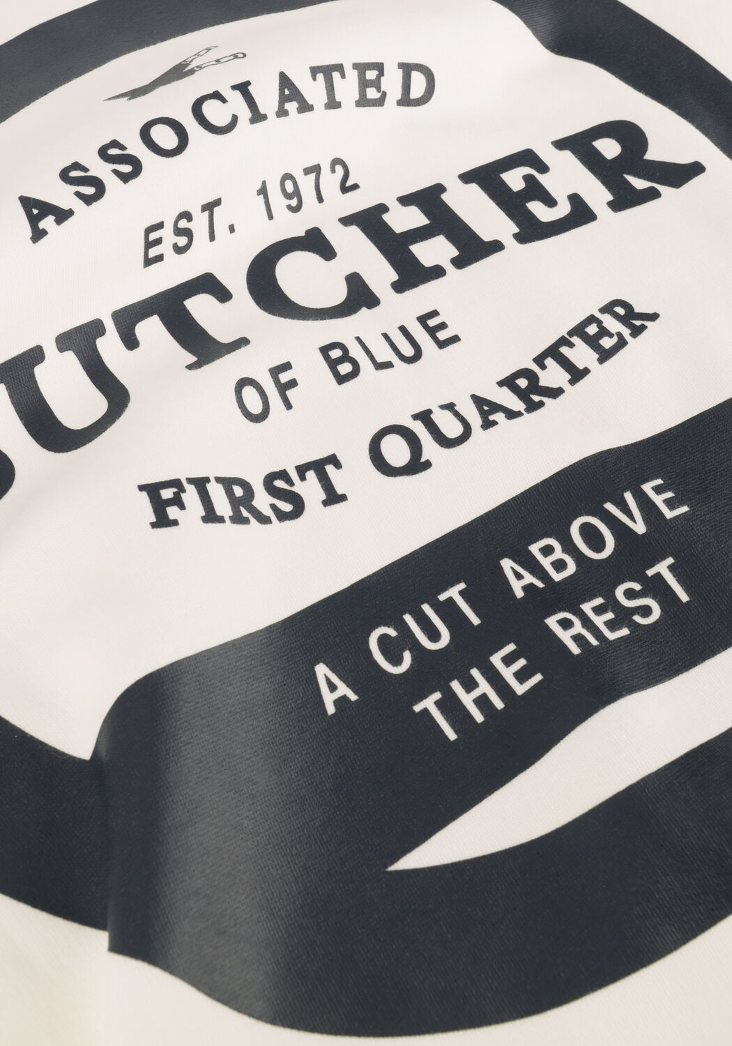 Wei&szlig;e BUTCHER OF BLUE Pullover ARMY CUT CREW - large