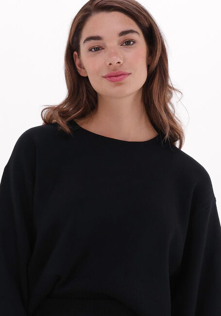 Schwarze GESTUZ Pullover TALLIGZ SHORT PULLOVER 5938 - large