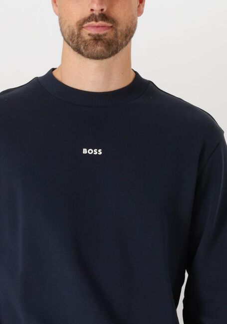 Dunkelblau BOSS ORANGE Sweatshirt WESMALLCREW 10244192 01 - large