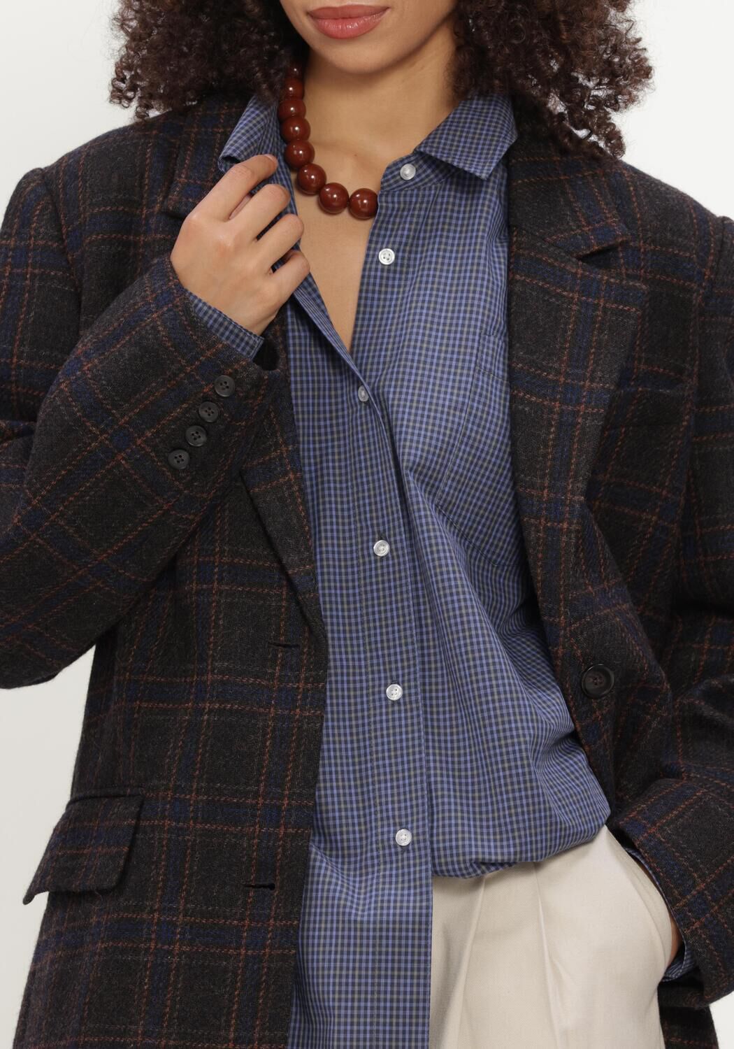 Anthrazit BOII STUDIOS Blazer SOLVEJ WOOL BLAZER - large