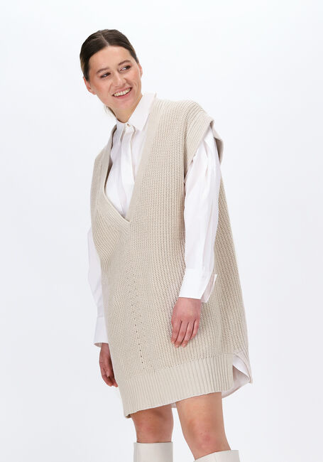 Wei&szlig;e OBJECT Spencer HALSEY KNIT WAISTCOAT - large