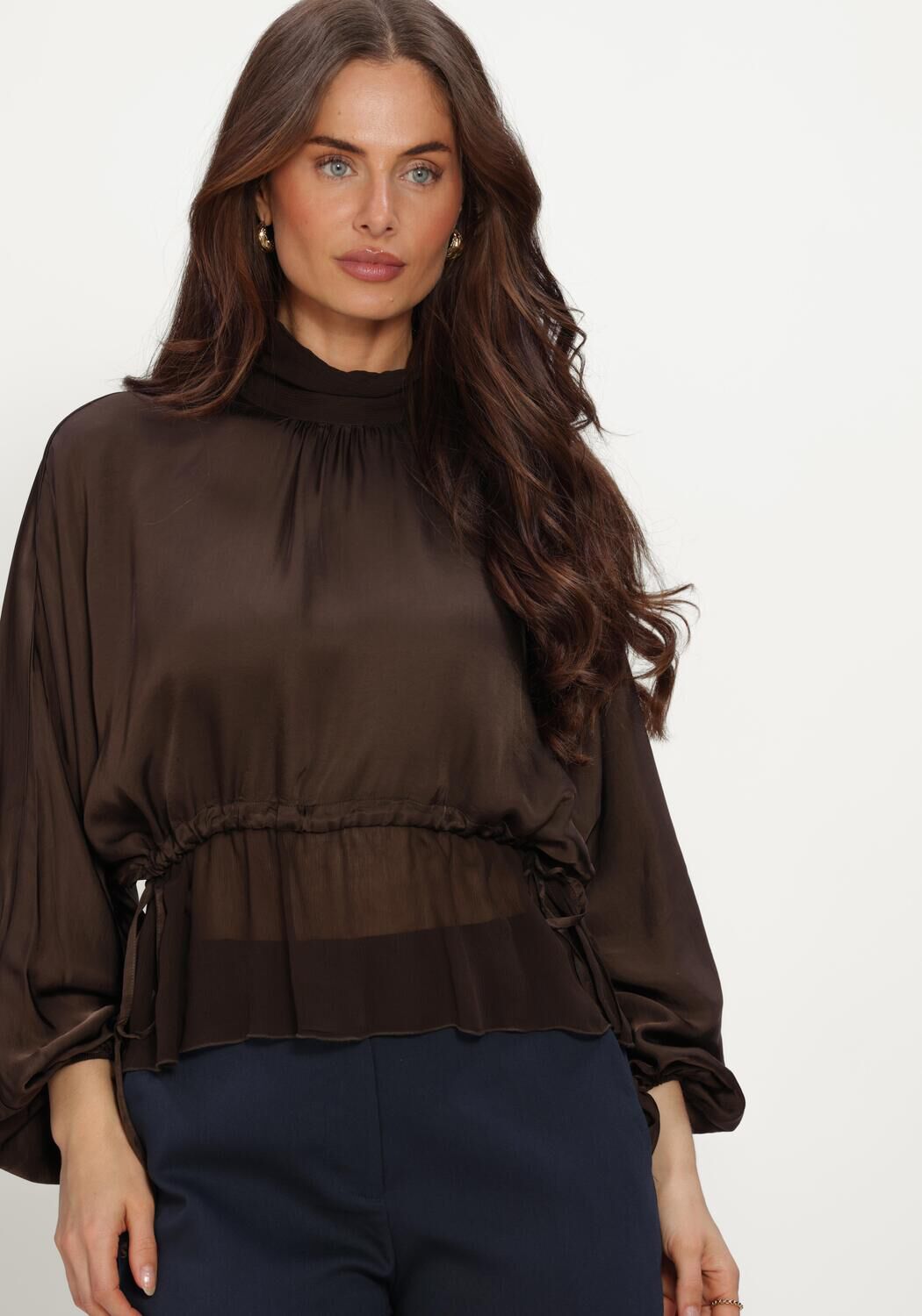 Braune FREEBIRD Blusen BIBIANA - large