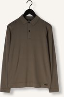 Olive GENTI Pullover POLO LS Olive GENTI Pullover POLO LS - medium