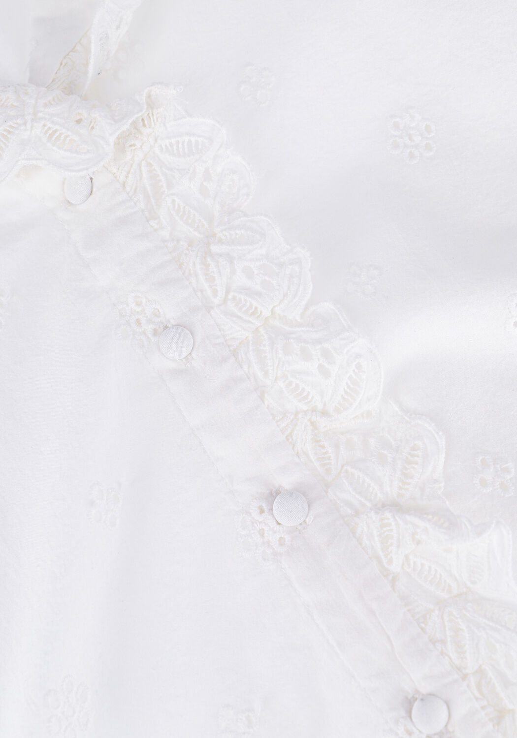 Wei&szlig;e SELECTED WOMEN Blusen SLFBRODY 24 BRODERI - large