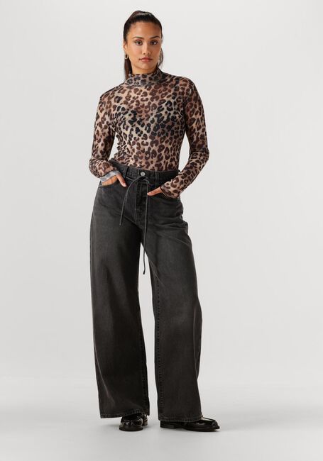 Braune CC HEART Top EVE MESH TURTLENECK - large