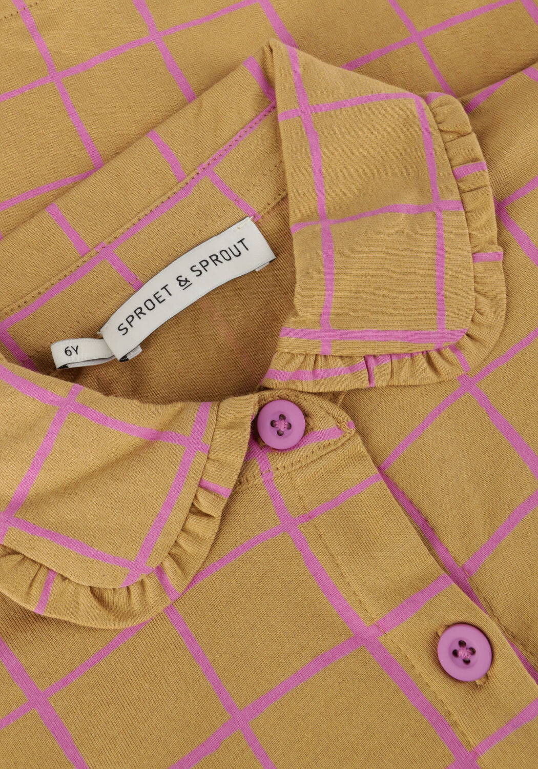 Ocker Sproet & Sprout Blusen CHECK BLOUSE GIRLS - large