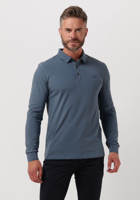 Blaue BOSS ORANGE Polo-Shirt PASSERBY - large