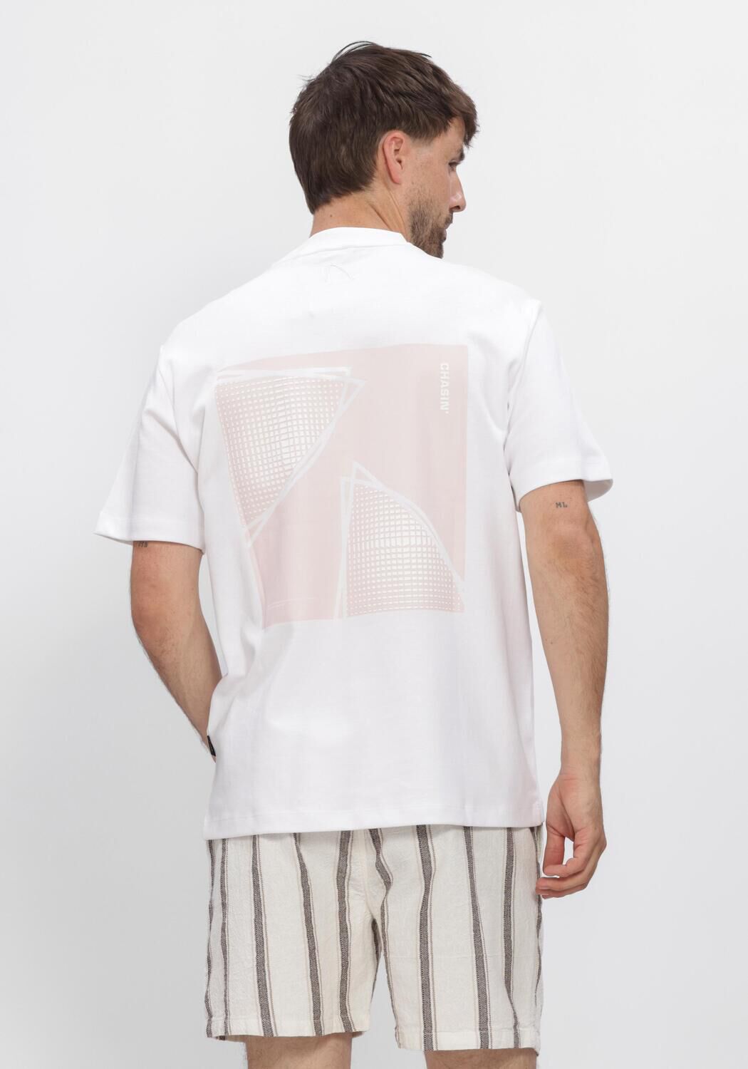 Wei&szlig;e CHASIN T-shirt 52110080_IDO TEE - large