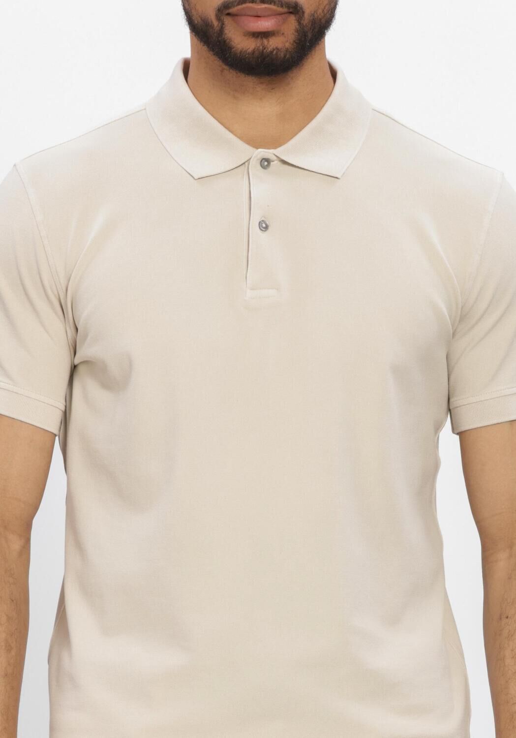 Beige STEFANO LAURAN Polo-Shirt POLO BJORN - large